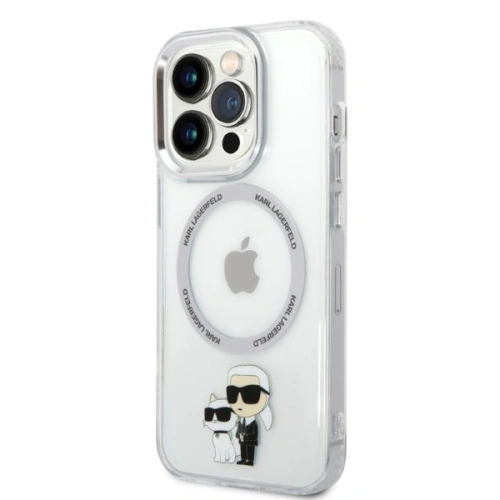 Kup Etui Karl Lagerfeld KLHMP14LHNKCIT Apple iPhone 14 Pro tvrdý kryt transparentní IML NFT Karl&Choupette Magsafe - KLD1256 - {ean13} - Sklep Home Screen