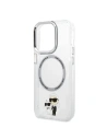 Kup Etui Karl Lagerfeld KLHMP14LHNKCIT Apple iPhone 14 Pro hardcase transparent IML NFT Karl&Choupette Magsafe - KLD1256 - {ean13} - Sklep Home Screen