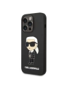 Kup Etui Karl Lagerfeld KLHMP14LSNIKBCK Apple iPhone 14 Pro hardcase černý/black Silicone NFT Ikonik Magsafe - KLD1257 - {ean13} - Sklep Home Screen