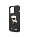 Kup Etui Karl Lagerfeld KLHMP14LSNIKBCK Apple iPhone 14 Pro hardcase černý/black Silicone NFT Ikonik Magsafe - KLD1257 - {ean13} - Sklep Home Screen