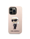 Kup Etui Karl Lagerfeld KLHMP14LSNIKBCP Apple iPhone 14 Pro hardcase růžový/pink Silicone NFT Ikonik Magsafe - KLD1258 - {ean13} - Sklep Home Screen