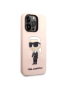 Kup Etui Karl Lagerfeld KLHMP14LSNIKBCP Apple iPhone 14 Pro hardcase rózsaszín/pink Silicone NFT Ikonik Magsafe - KLD1258 - {ean13} - Sklep Home Screen