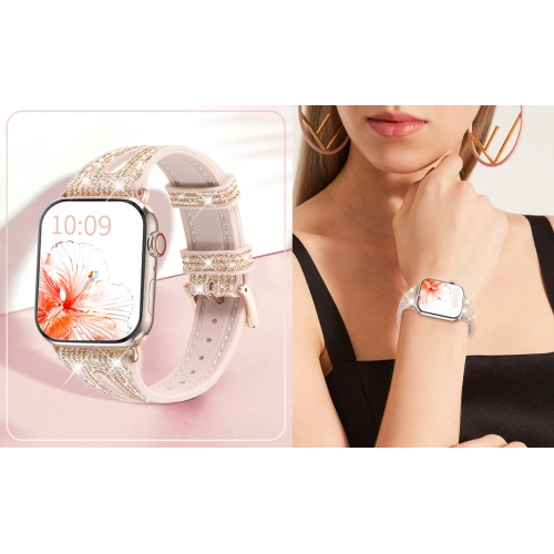 Buy Band Kingxbar New Chameleon for Apple Watch 4/5/6/7/SE/8/9 44/45mm gold - KGX487 - {ean13} - Home Screen Store Europe