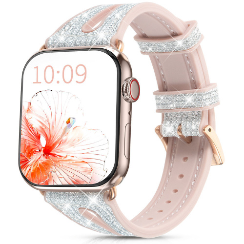 Kup Pasek Kingxbar New Chameleon Band Apple Watch 4/5/6/7/SE/8 40/41mm srebrny - 6959003506382 - KGX488 - Homescreen.pl
