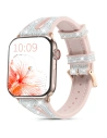 Kingxbar Neue Chameleon Band Apple Watch 4/5/6/7/SE/8/9 44/45mm silber