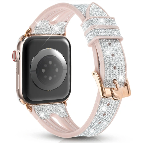 Kup Kingxbar Neue Chameleon Band Apple Watch 4/5/6/7/SE/8/9 44/45mm silber - KGX489 - {ean13} - Sklep Home Screen