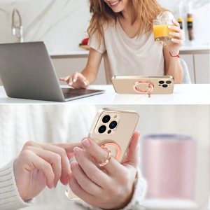 Uchwyt na palec/stojak Kingxbar Katie różowy