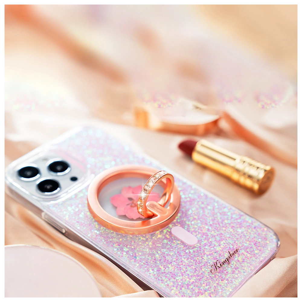 Uchwyt na palec/stojak Kingxbar Katie różowy