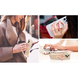 Uchwyt na palec/stojak Kingxbar Katie różowy