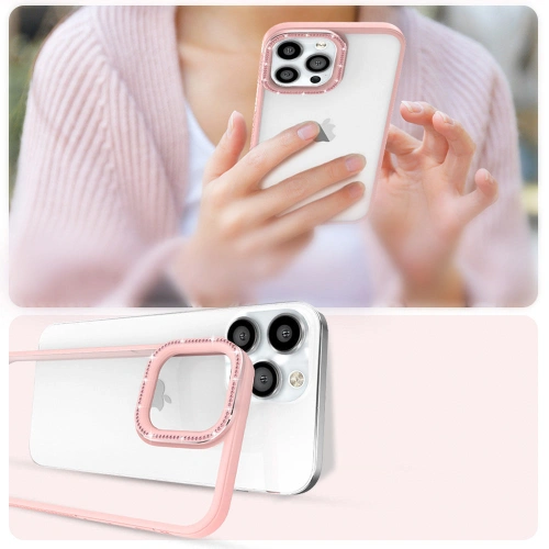 Buy Kingxbar Sparkle Apple iPhone 13 Pro pink - KGX502 - {ean13} - Home Screen Store Europe