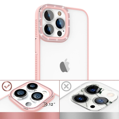 Kup Case Kingxbar Sparkle Apple iPhone 13 Pro Max rosa - KGX506 - {ean13} - Sklep Home Screen