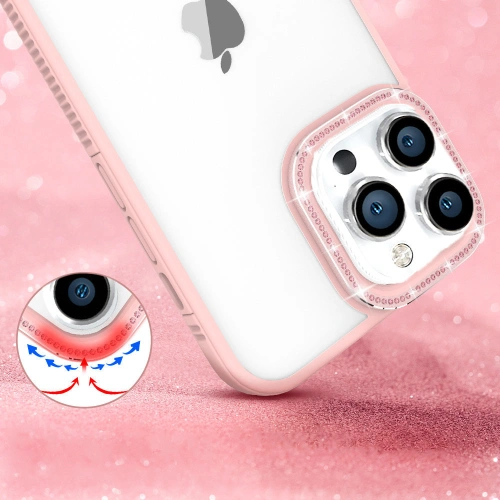Buy Kingxbar Sparkle Apple iPhone 13 Pro Max pink - KGX506 - {ean13} - Home Screen Store Europe