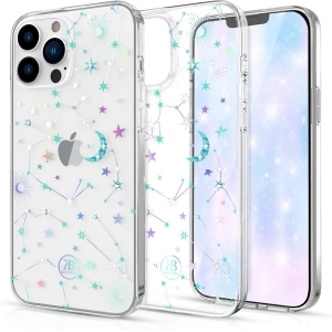 Kup Etui Kingxbar Lucky Swarovski Apple iPhone 13 Pro Max przezroczysty (Zodiac) - KGX512 - {ean13} - Sklep Home Screen