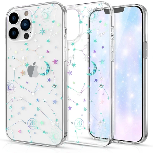 Buy Kingxbar Lucky Swarovski Apple iPhone 13 Pro Max clear (Zodiac) - KGX512 - {ean13} - Home Screen Store Europe