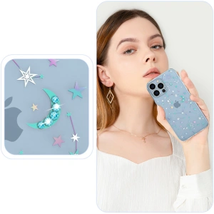 Kup Etui Kingxbar Lucky Swarovski Apple iPhone 13 Pro Max przezroczysty (Zodiac) - KGX512 - {ean13} - Sklep Home Screen