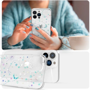 Buy Kingxbar Lucky Swarovski Apple iPhone 13 Pro Max clear (Zodiac) - KGX512 - {ean13} - Home Screen Store Europe