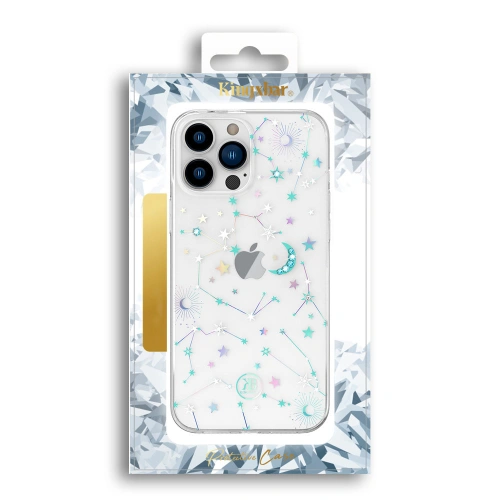 Kup Etui Kingxbar Lucky Swarovski Apple iPhone 13 Pro Max przezroczysty (Zodiac) - KGX512 - {ean13} - Sklep Home Screen