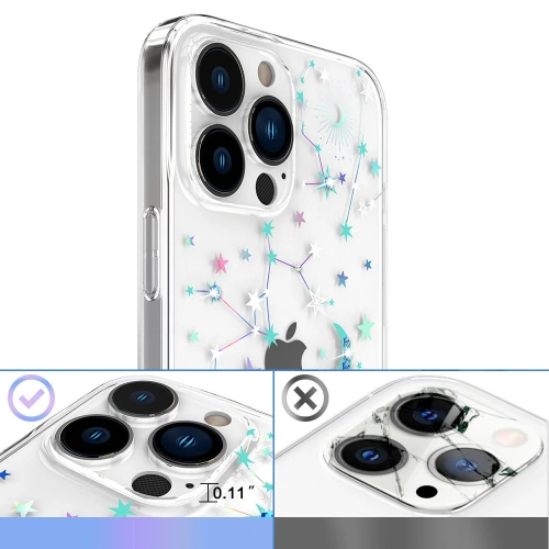 Buy Kingxbar Lucky Swarovski Apple iPhone 13 Pro Max clear (Zodiac) - KGX512 - {ean13} - Home Screen Store Europe
