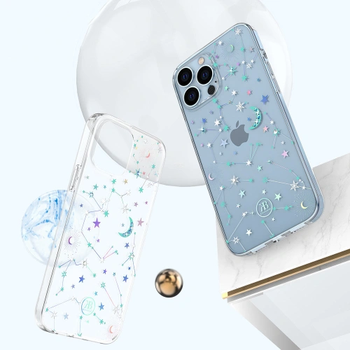 Buy Kingxbar Lucky Swarovski Apple iPhone 13 Pro Max clear (Zodiac) - KGX512 - {ean13} - Home Screen Store Europe