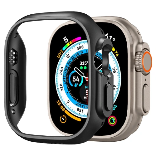 Kup Case Spigen Thin Fit Apple Watch Ultra 49mm Schwarz - SPN2570 - {ean13} - Sklep Home Screen