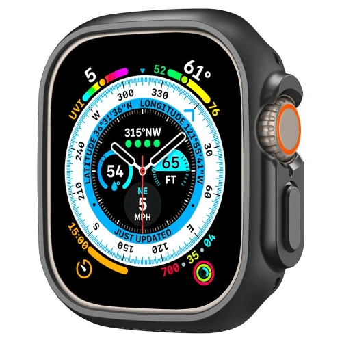 Kup Case Spigen Thin Fit Apple Watch Ultra 49mm Schwarz - SPN2570 - {ean13} - Sklep Home Screen