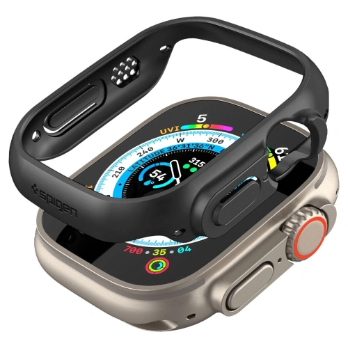 Kup Case Spigen Thin Fit Apple Watch Ultra 49mm Schwarz - SPN2570 - {ean13} - Sklep Home Screen