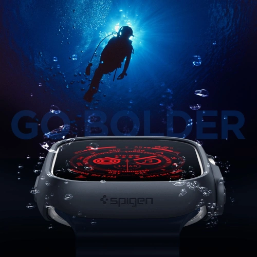 Kup Case Spigen Thin Fit Apple Watch Ultra 49mm Schwarz - SPN2570 - {ean13} - Sklep Home Screen