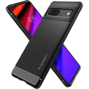 Kup Etui Spigen Rugged Armor Google Pixel 7 Matte Black - SPN2572 - {ean13} - Sklep Home Screen