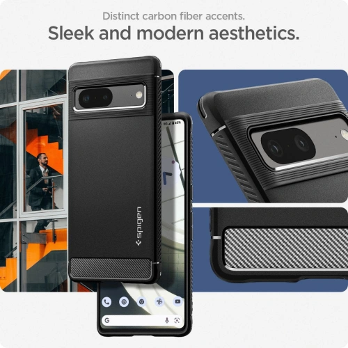Buy Spigen Rugged Armor Google Pixel 7 Matte Black - SPN2572 - {ean13} - Home Screen Store Europe