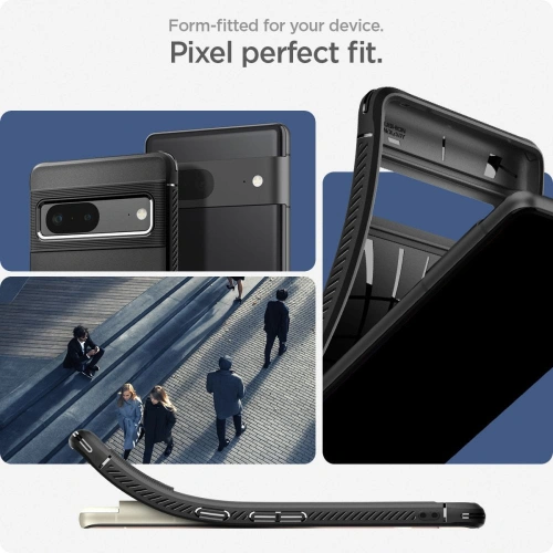 Buy Spigen Rugged Armor Google Pixel 7 Matte Black - SPN2572 - {ean13} - Home Screen Store Europe