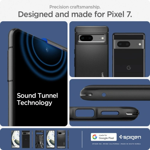 Buy Spigen Rugged Armor Google Pixel 7 Matte Black - SPN2572 - {ean13} - Home Screen Store Europe