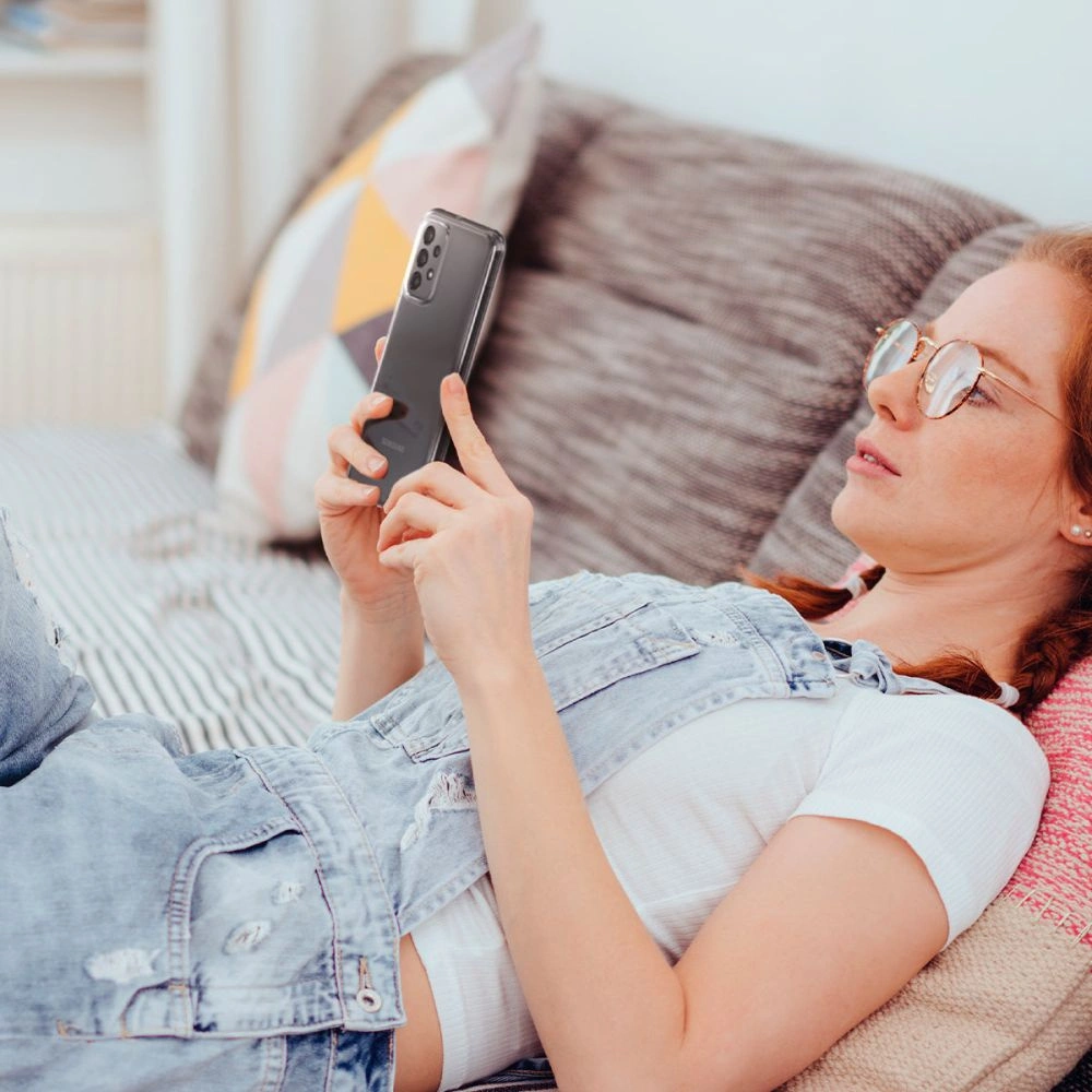 Etui Spigen Liquid Crystal Samsung Galaxy A23 5G Crystal Clear