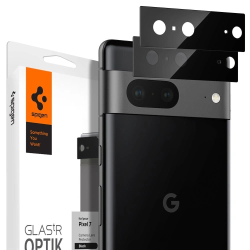 Buy Spigen Optik.tr Camera Protector Google Pixel 7 Black [2 PACK] - SPN2575 - {ean13} - Home Screen Store Europe