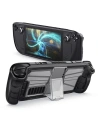 Etui Tech-Protect Defense Valve Steam Deck LCD / OLED Negru/Transparent