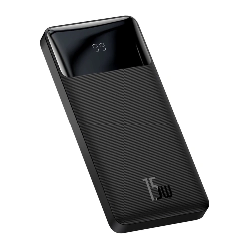Kup Powerbank Baseus Bipow Display 10000mAh 15W schwarz (Overseas Edition) + USB-A/microUSB 0.25m schwarz - BSU3675 - {ean13} - Sklep Home Screen