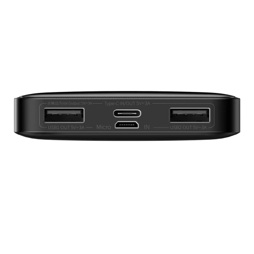 Kup Powerbank Baseus Bipow Display 10000mAh 15W schwarz (Overseas Edition) + USB-A/microUSB 0.25m schwarz - BSU3675 - {ean13} - Sklep Home Screen