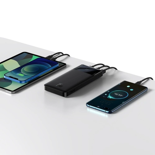 Kup Powerbank Baseus Bipow Display 10000mAh 15W schwarz (Overseas Edition) + USB-A/microUSB 0.25m schwarz - BSU3675 - {ean13} - Sklep Home Screen