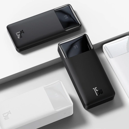 Kup Powerbank Baseus Bipow Display 10000mAh 15W schwarz (Overseas Edition) + USB-A/microUSB 0.25m schwarz - BSU3675 - {ean13} - Sklep Home Screen