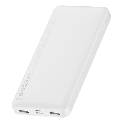 Kup Powerbank Baseus Bipow Display 10000mAh 15W weiß (Overseas Edition) + USB-A/microUSB 0.25m weiß - BSU3676 - {ean13} - Sklep Home Screen