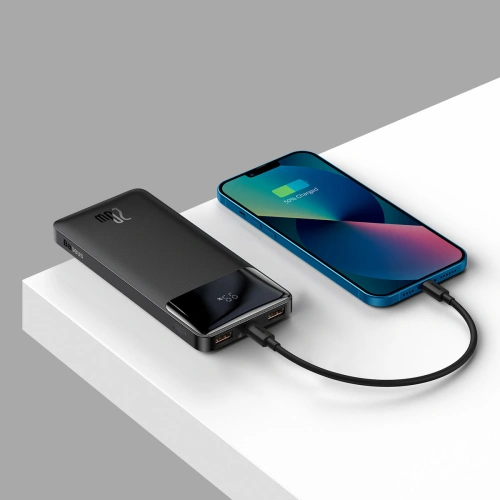 Kup Powerbank Baseus Bipow 10000mAh 20W negru (Versiunea pentru străinătate) + cablu USB-A/microUSB 0.25m negru - BSU3677 - {ean13} - Sklep Home Screen