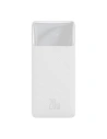 Powerbank Baseus Bipow 10000mAh 20W weiß (Overseas Edition) + USB-A/microUSB 0.25m weiß