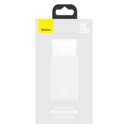 Kup Powerbank Baseus Bipow 10000mAh 20W weiß (Overseas Edition) + USB-A/microUSB 0.25m weiß - BSU3678 - {ean13} - Sklep Home Screen