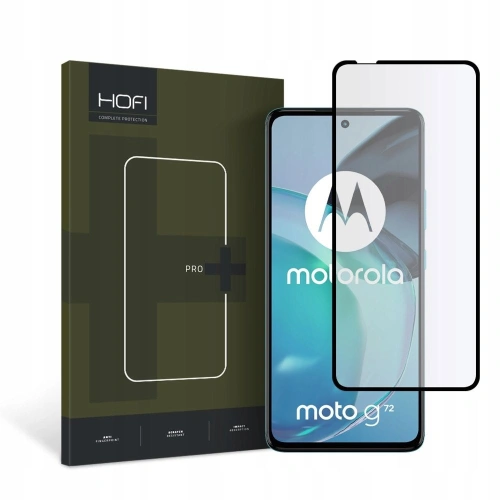 Kup Edzett üveg Hofi Glass Pro+ Motorola Moto G72 Fekete - HOFI315 - {ean13} - Sklep Home Screen