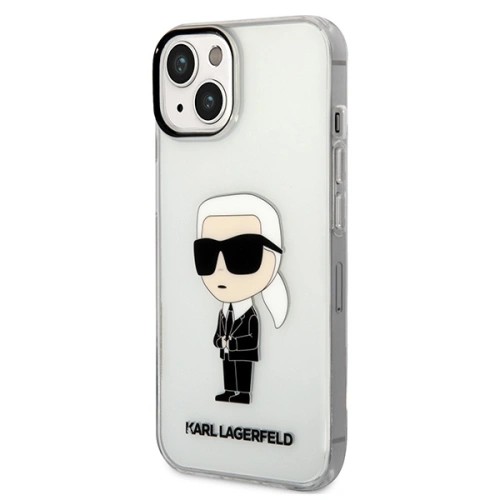 Kup Etui Karl Lagerfeld KLHCP14SHNIKTCT Apple iPhone 14 carcasă transparentă din plastic Ikonik Karl Lagerfeld - KLD1267 - {ean13} - Sklep Home Screen