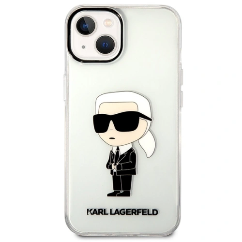 Kup Etui Karl Lagerfeld KLHCP14SHNIKTCT Apple iPhone 14 carcasă transparentă din plastic Ikonik Karl Lagerfeld - KLD1267 - {ean13} - Sklep Home Screen