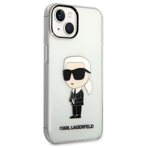 Kup Etui Karl Lagerfeld KLHCP14SHNIKTCT Apple iPhone 14 carcasă transparentă din plastic Ikonik Karl Lagerfeld - KLD1267 - {ean13} - Sklep Home Screen