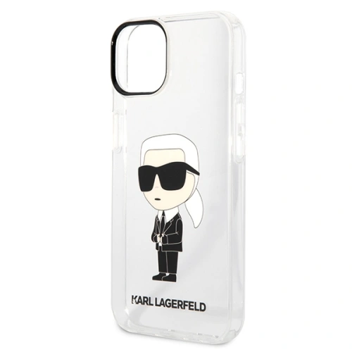 Kup Etui Karl Lagerfeld KLHCP14SHNIKTCT Apple iPhone 14 carcasă transparentă din plastic Ikonik Karl Lagerfeld - KLD1267 - {ean13} - Sklep Home Screen