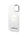 Kup Etui Karl Lagerfeld KLHCP14SHNIKTCT Apple iPhone 14 transparent hardcase Ikonik Karl Lagerfeld - KLD1267 - {ean13} - Sklep Home Screen