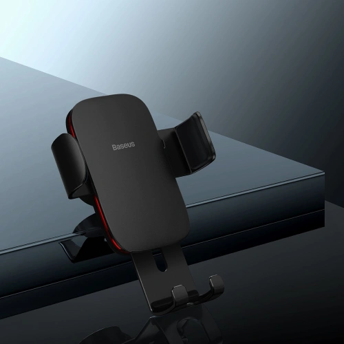 Buy Baseus Metal AgeⅡ gravity holder for round car air vent black - BSU3681 - {ean13} - Home Screen Store Europe