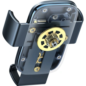 Kup Auto Halter Baseus Metal AgeⅡ für runde Lüftungsgitter dunkelgrau - BSU3682 - {ean13} - Sklep Home Screen